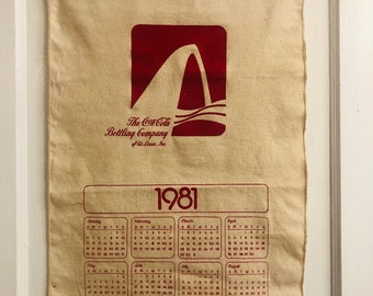 Vintage Coca Cola Calendar