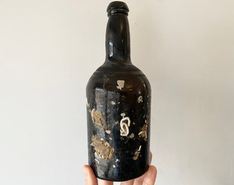 Antike Shipwreck Mallet Flasche c.1820 Schöner Zustand