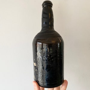 Antique Shipwreck Mallet Bottle c.1820 Lovely Condition image 4