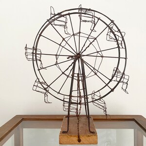 Vintage Antique Scratch Built Ferris Wheel - Decorative Folk Art