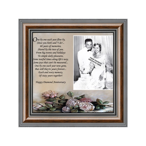 Personalized Anniversary Gifts Wedding Anniversary Quote Frame Etsy
