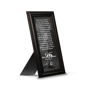 25th Wedding Anniversary Gifts for Couples, Silver 25th Anniversary Picture Frame, 25th Anniversary Table Decorations, 25 Year Anniversary