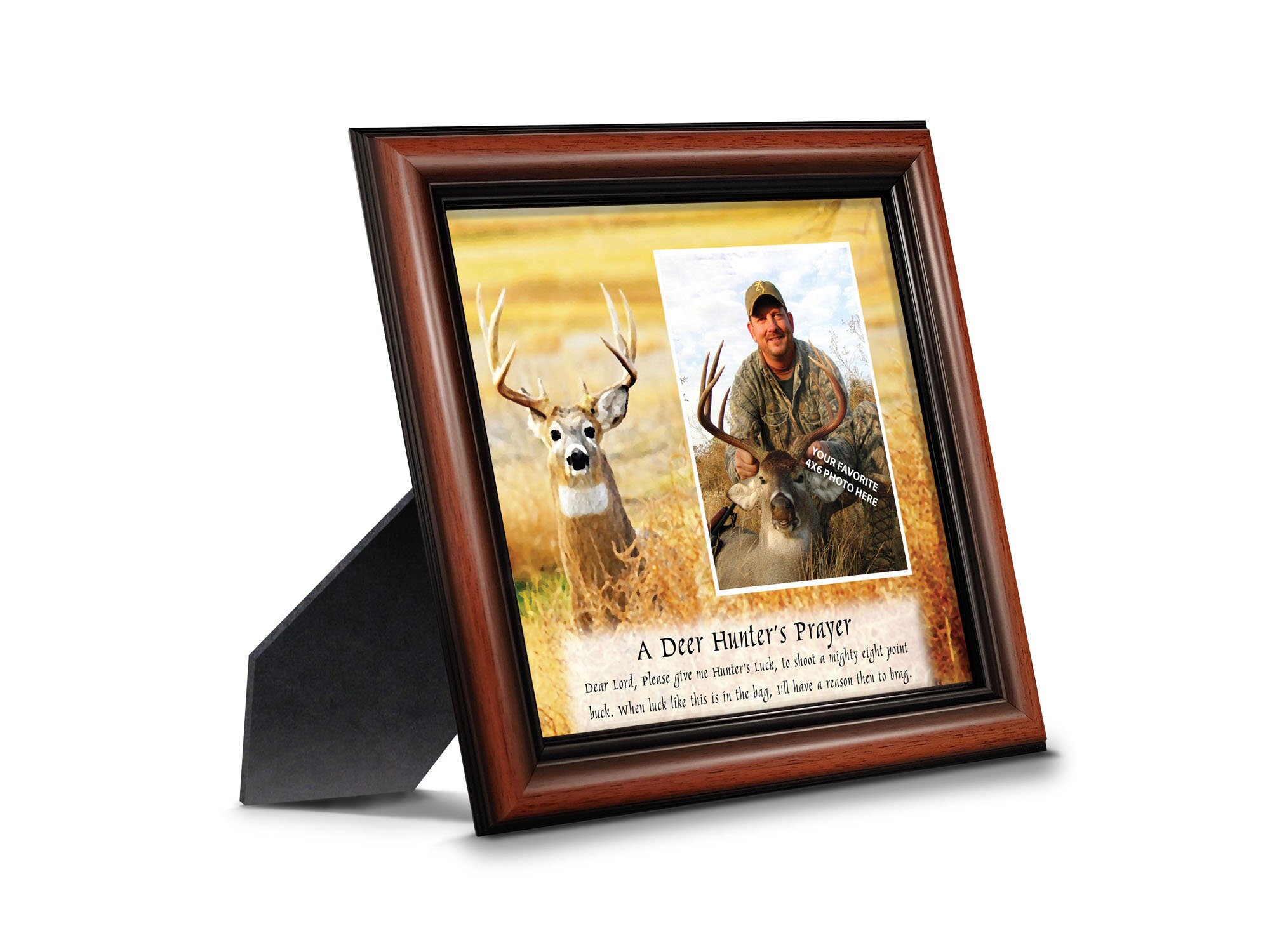 Placa de oración de cazadores / Regalo de caza / Regalo de cazadores  personalizado para rifle o caza con arco / Una oración de ciervo, pato,  ganso o caza mayor -  México