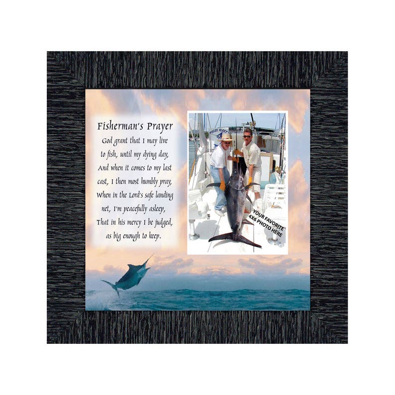 Deep Sea Fishermans Prayer Personalized Fishermen's Etsy