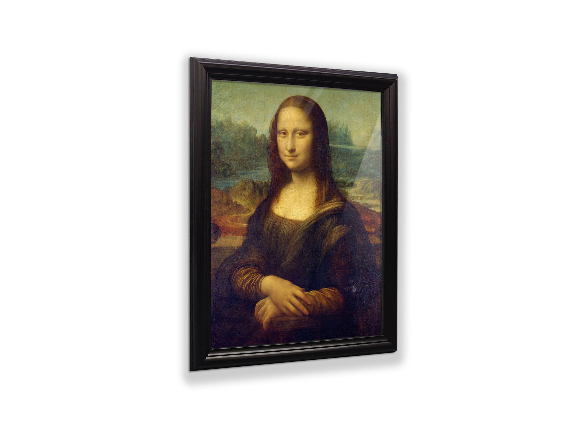 Mona Lisa by Leonardo Da Vinci World Famous Wall Art Etsy