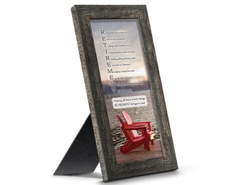 Framed Retirement Gifts for Women, Retirement Gift for Men, Retirement Picture Frame Gift, Retirement Gift for Teacher, Retirement Baskets