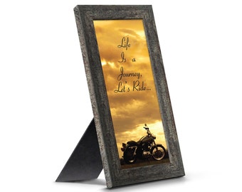 Harley Davidson Picture Frame, Harley Davidson Gifts for Men, Motorcycle Picture Frame, Harley Picture Frame, Harley Davidson Memorial