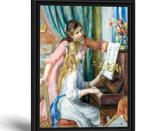 Jeunes Filles Au Piano (girls at the Piano) - Pierre-auguste
