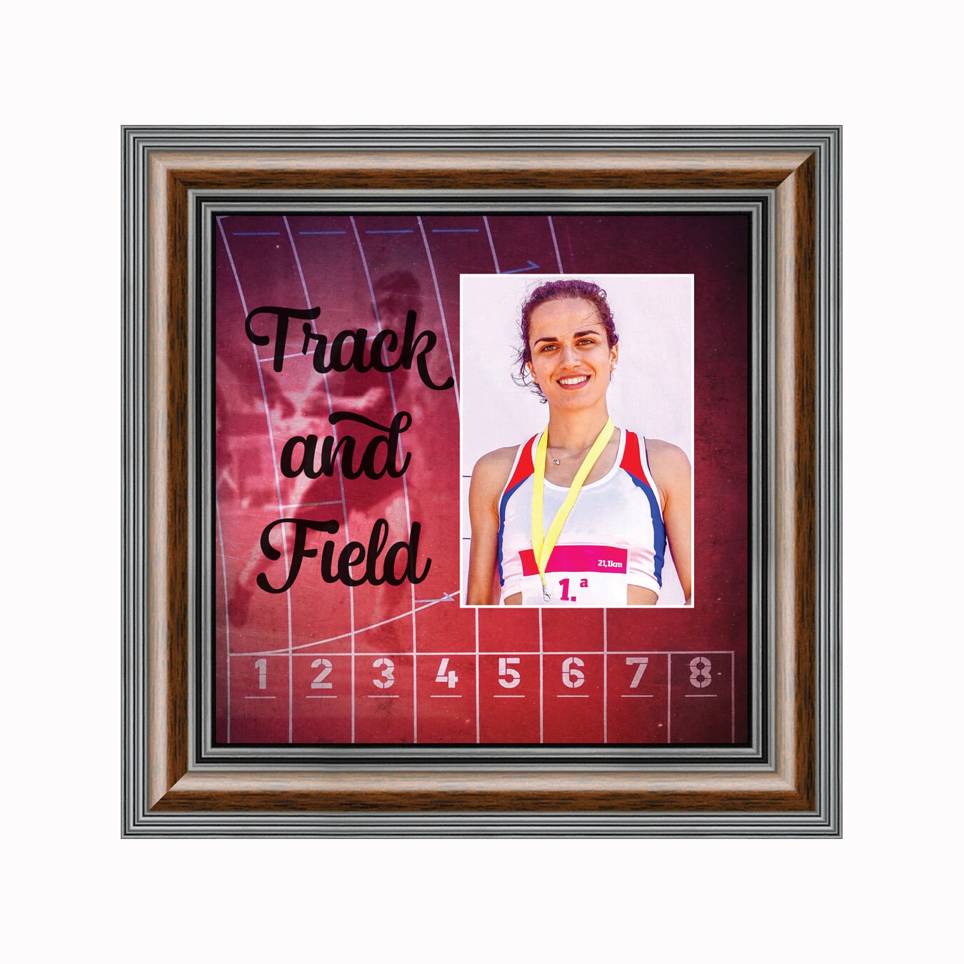 Track and Field Runners Wall Art Track Coach or Athlete Etsy