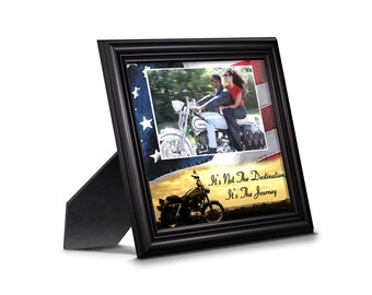 Its Not the Destination, Harley Davidson Bike, 8x8 9754