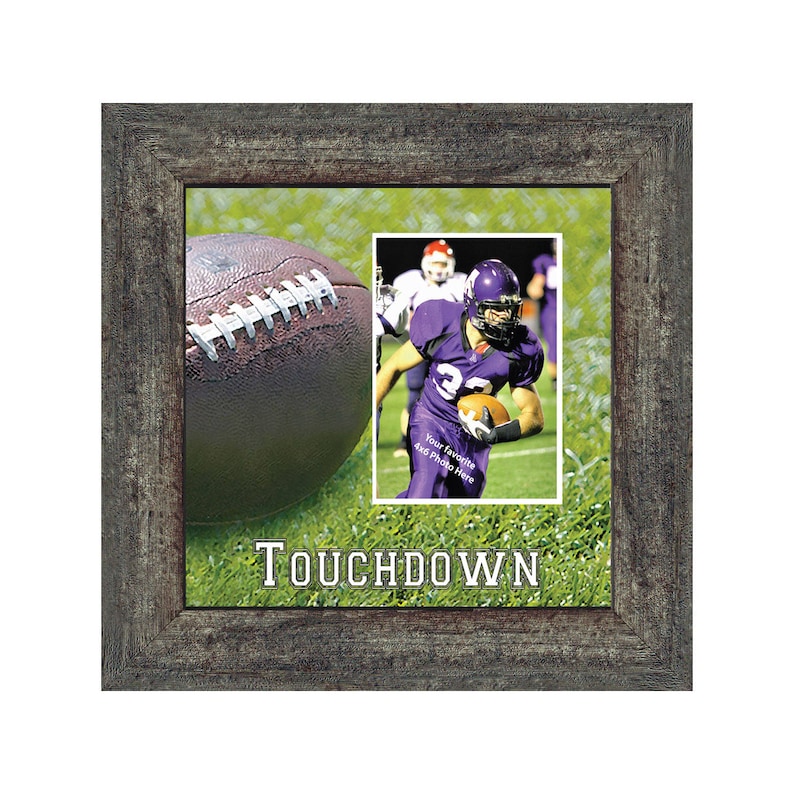 Personalized Football Frame Football Gifts 10X10 9716 Etsy