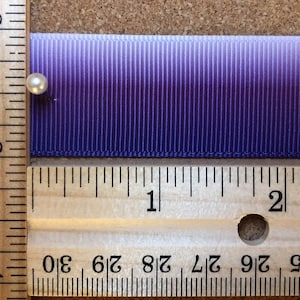CLEARANCE 30% OFF *2 Yards* Purple Ombre 1 inch Grosgrain Ribbon