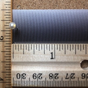 CLEARANCE 30% OFF *2 Yards* Gray Ombre 7/8 inch Grosgrain Ribbon
