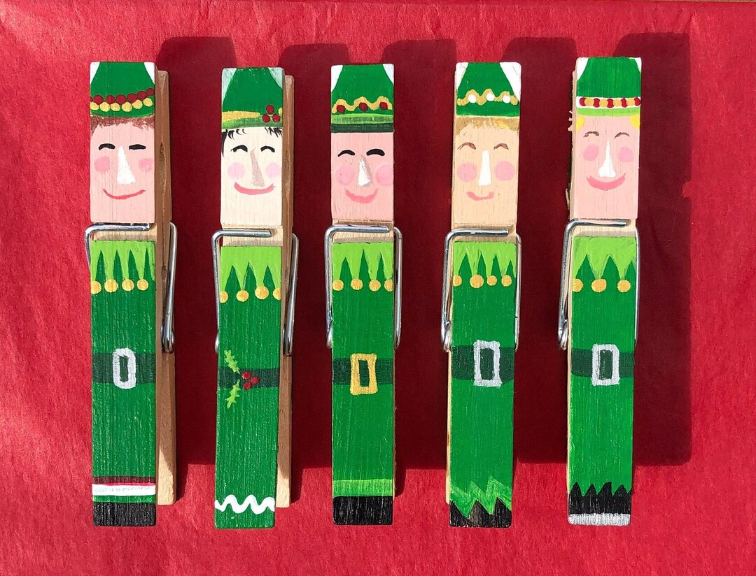 Lot De 4 Mini Poupées Elfes De Noël – 11 Cm, Membres Mobiles – Cadeaux De Chaussettes