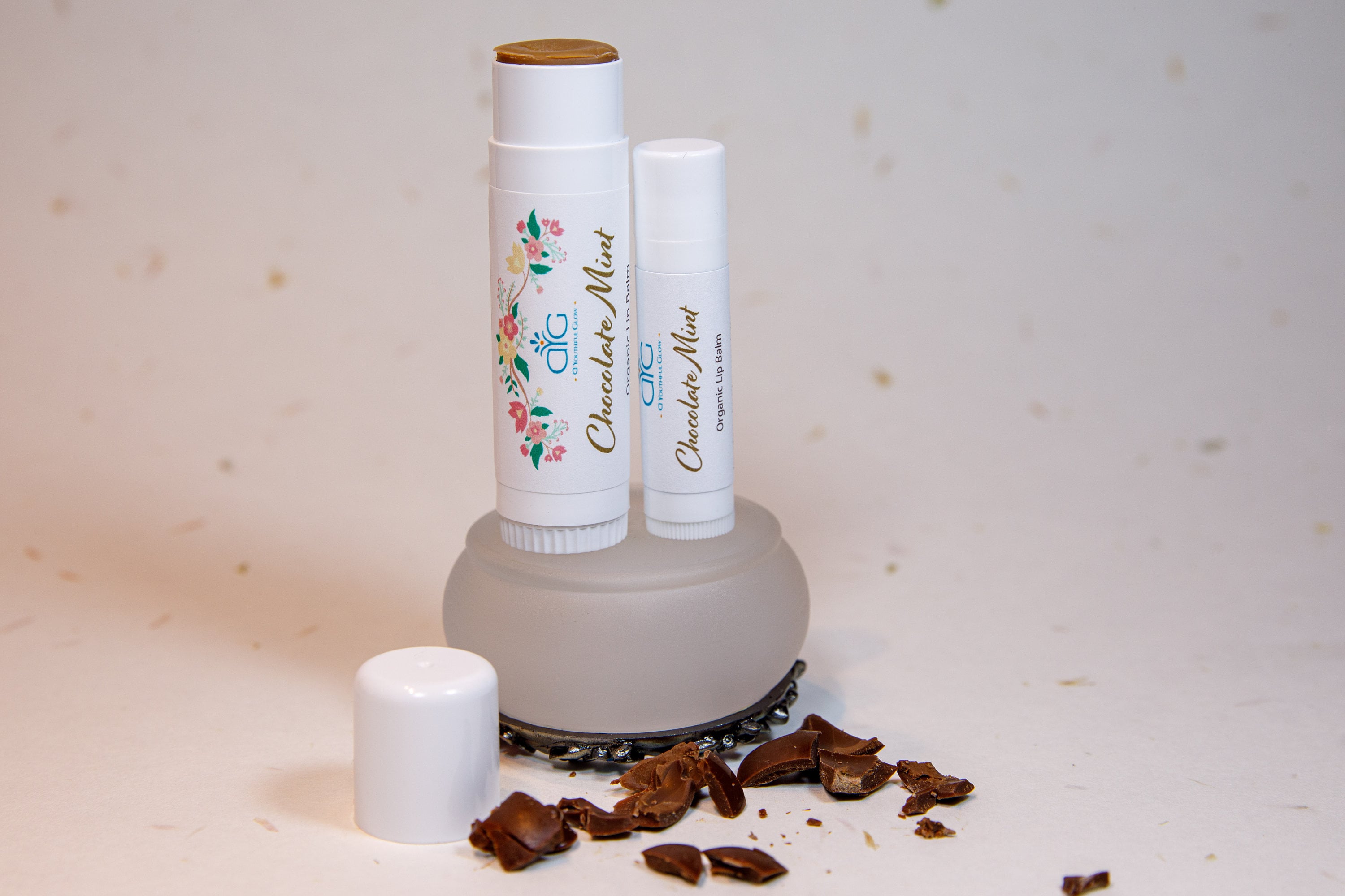 A Youthful Glow Organic Lip Balm Available in Two Convenient sizes, a…