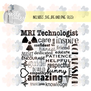 MRI Technician Appreciation Design, printable, png, svg, jpg, files, tech, cricut cut files, cutting file, cricut, instant download