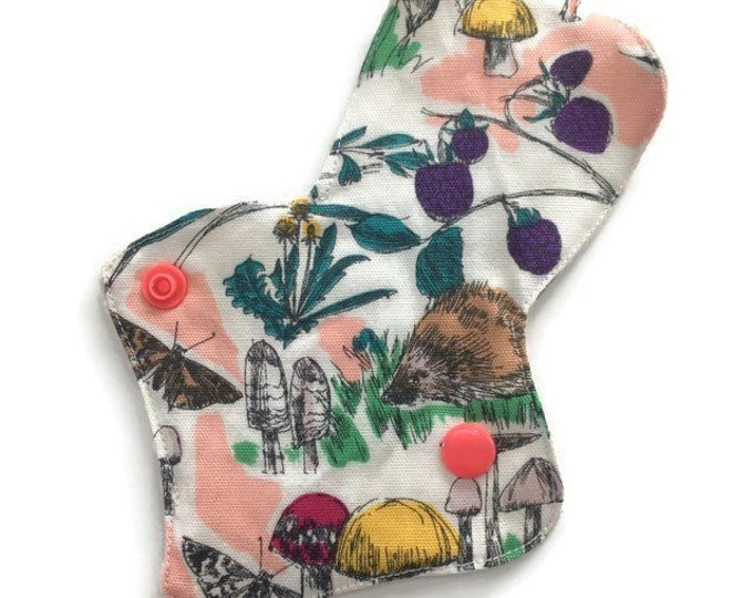 6.5 Organic thong liner, reusable sanitary pad, Cloth pad liner, csp