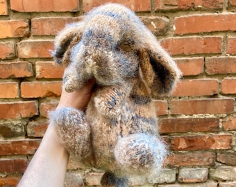 Crochet holland lop bunny Realistic stuffed rabbit Knitted holland lop bunny Realistic rabbit Realistic bunny toy Knitted rabbit Knit bunny