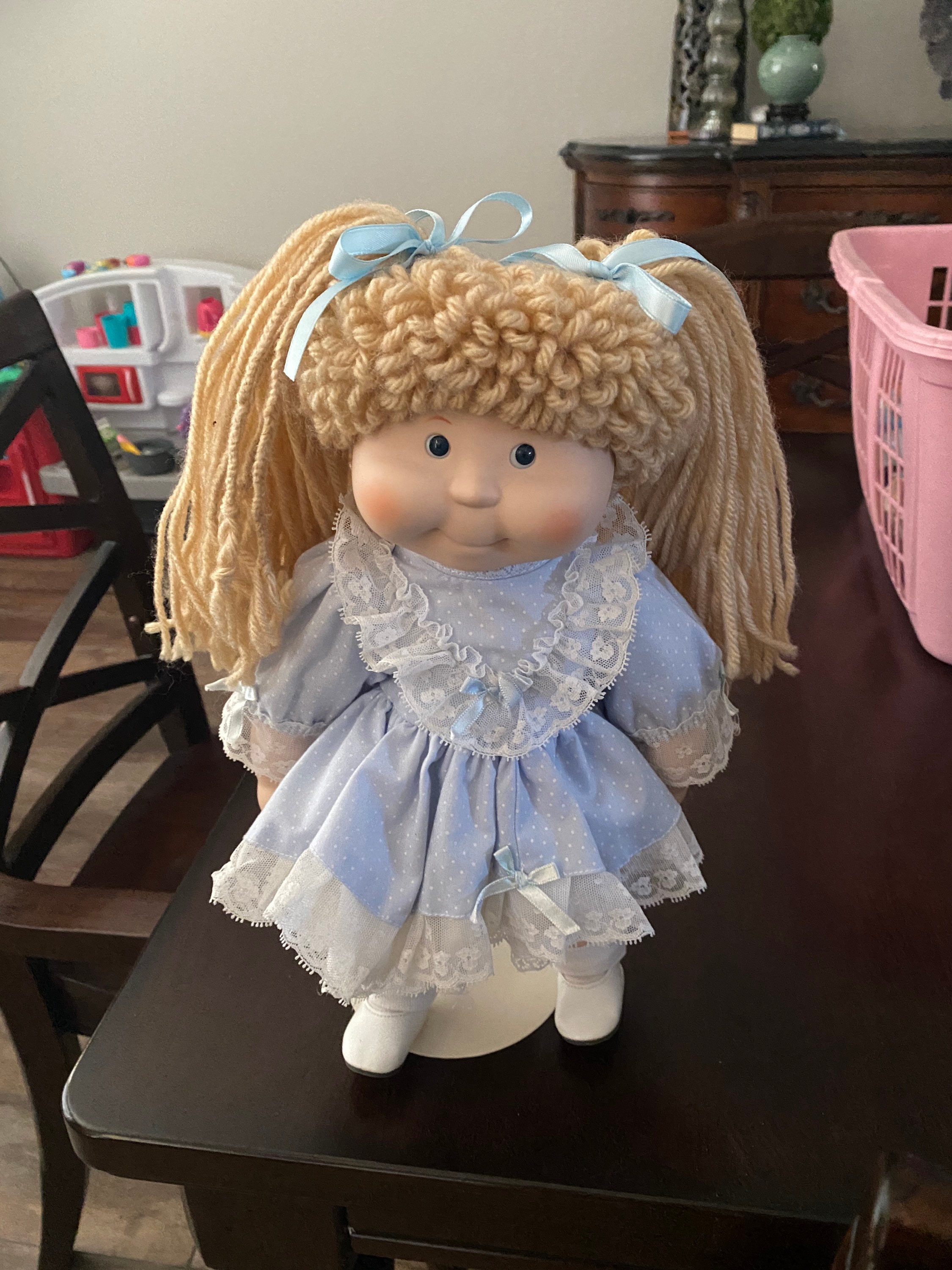 old porcelain doll