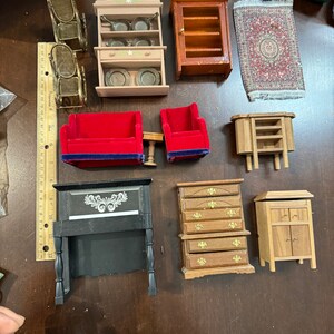 Used Dollhouse Furniture Etsy Canada
