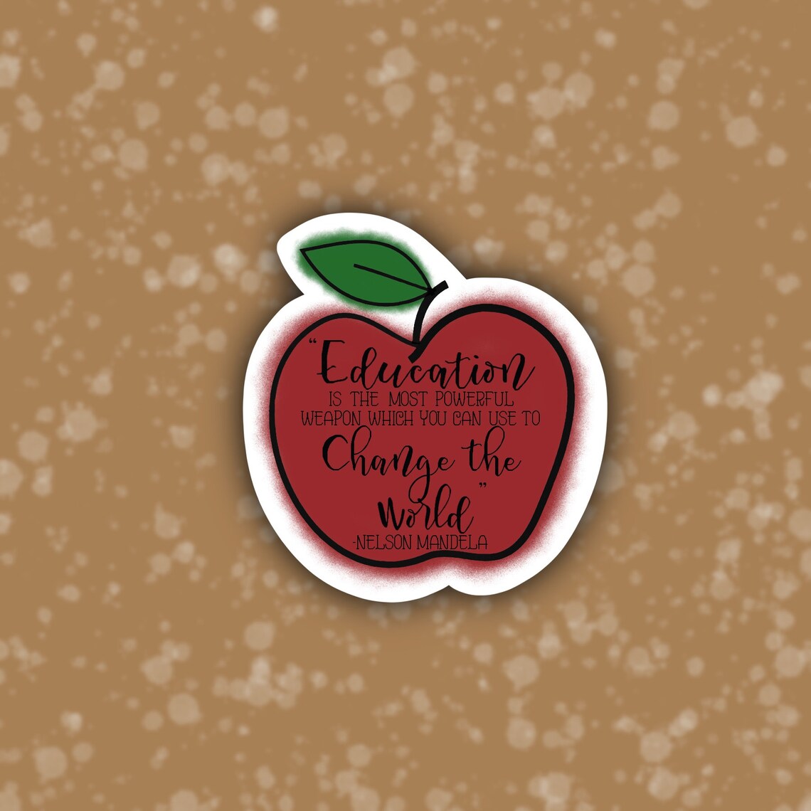Teacher Sticker Education Sticker Teacher Laptop Sticker Etsy