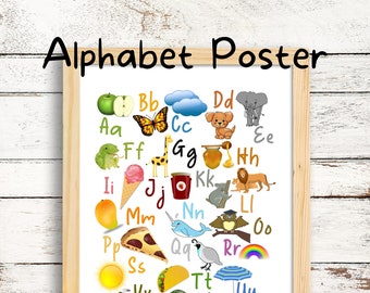 Printable Abc Chart Etsy