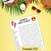 Printable Weather Word Search, Instant Download PDF, Puzzles for Kids ...