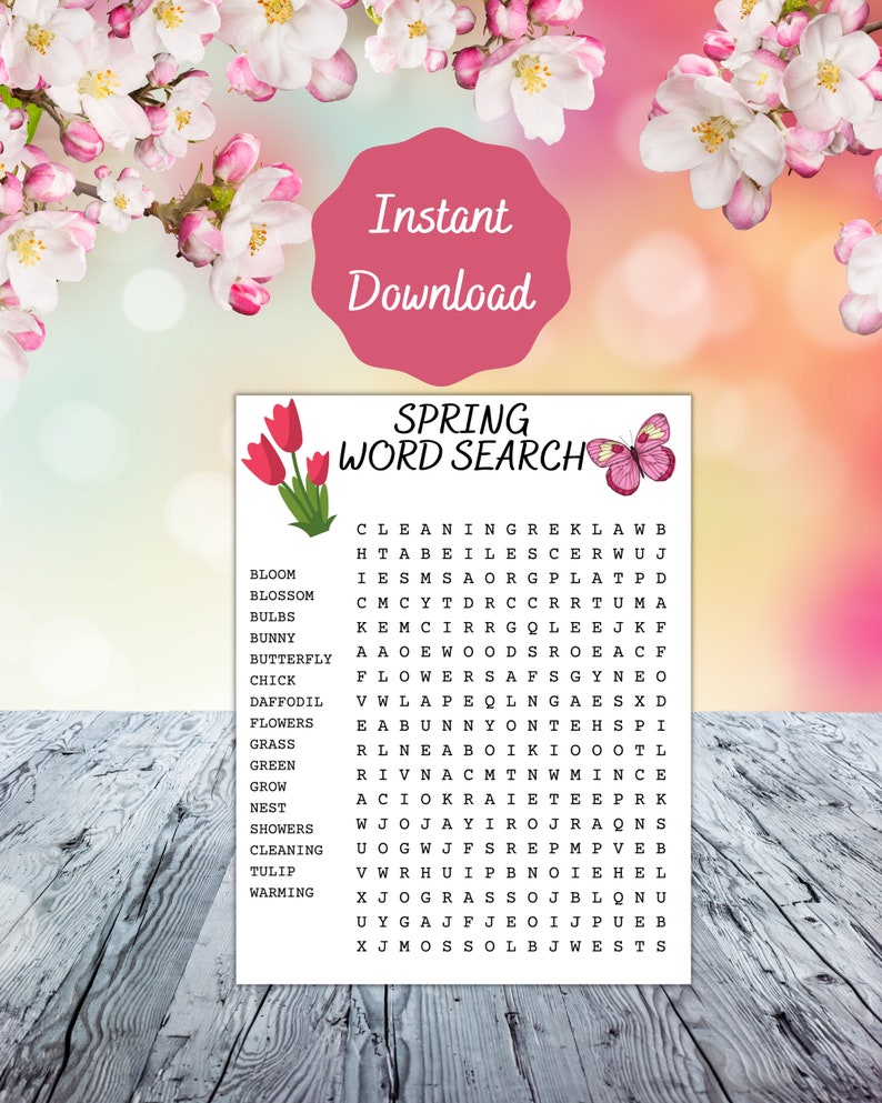 Printable Weather Word Search, Instant Download PDF, Puzzles for Kids ...