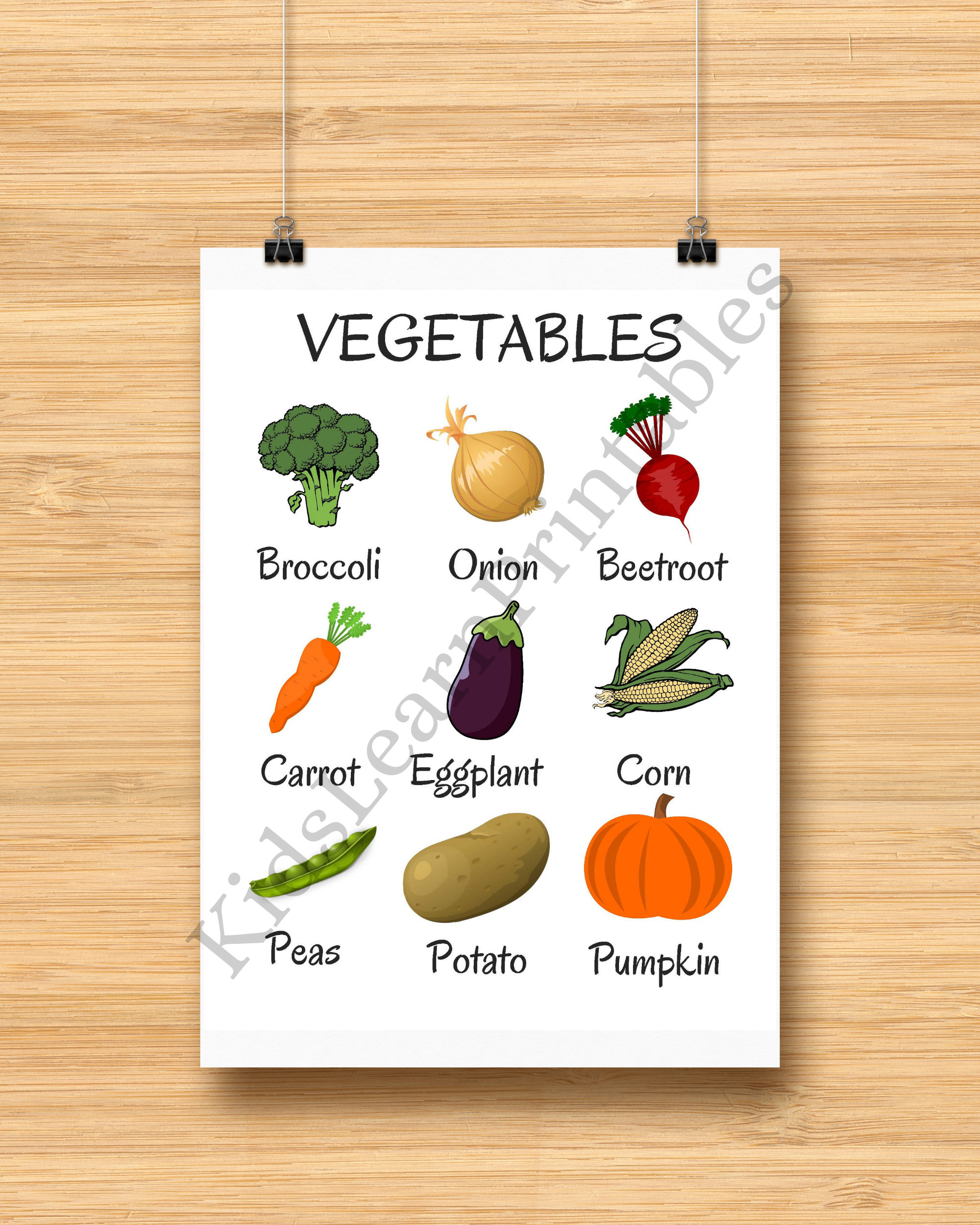 printable-vegetables-words-chart-educational-home-learning-8-5-x-11-inch-instant-download-pdf-etsy for Free Printable Pictures Of Vegetables Printable Vegetables Words Chart, Educational Home Learning, 8.5 X 11 Inch, Instant Download PDF - Etsy for Free Printable Pictures Of Vegetables