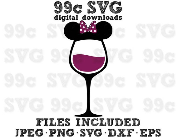 Free Free 326 Cricut Disney Wine Glass Svg Free SVG PNG EPS DXF File