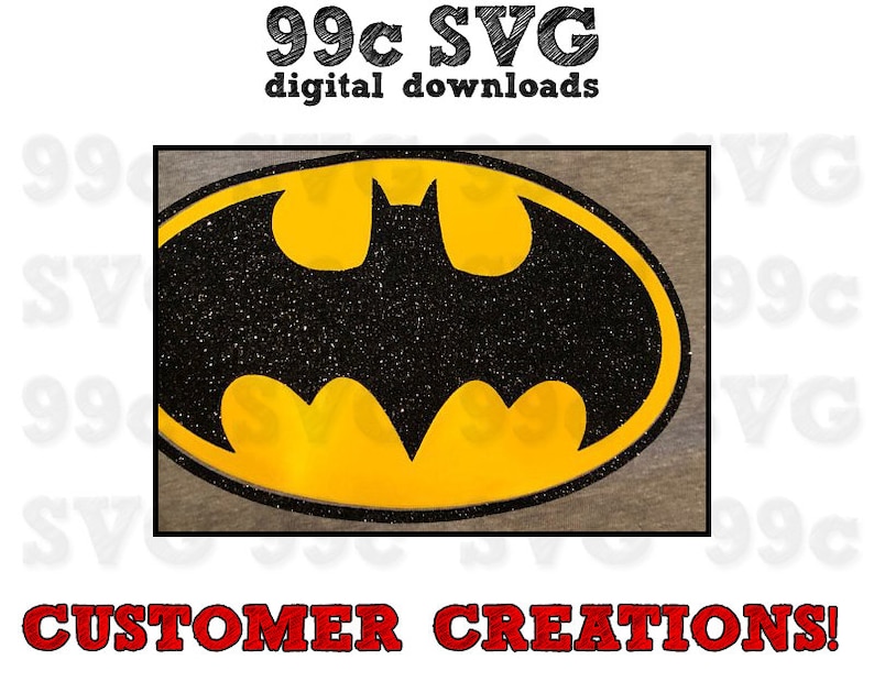 Download Batman DC Logo Superhero SVG DXF Png Vector Cut File ...