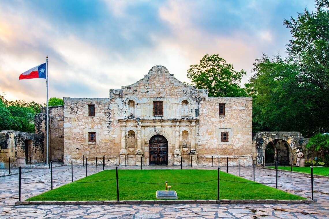 The Alamo Fine Art Print San Antonio Texas History Etsy