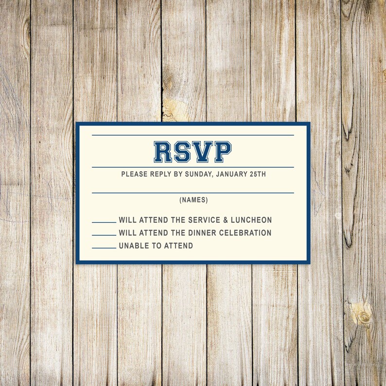 Sports / Golf / Baseball / Soccer / Motorcross Theme Bar Mitzvah Invitation / Blue & Grey Bar Mitzvah Invite / Personalized Digital File image 5