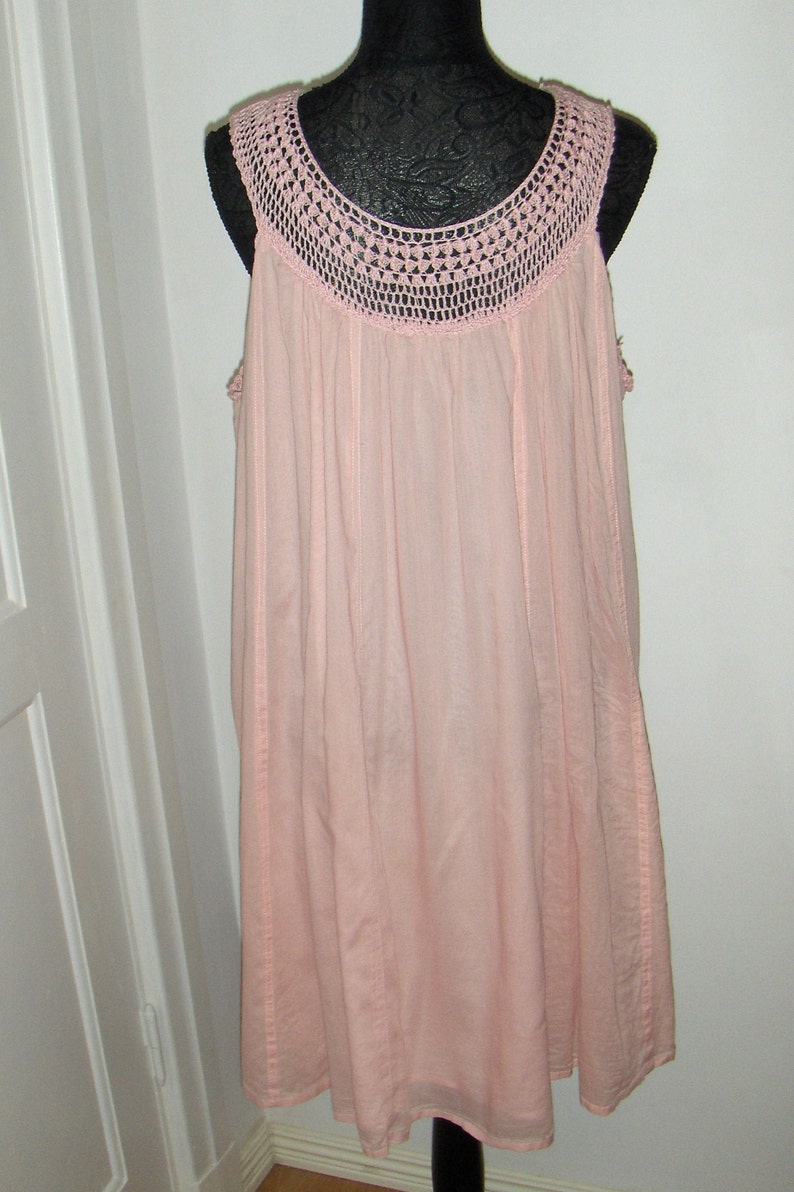 peach colored sundress