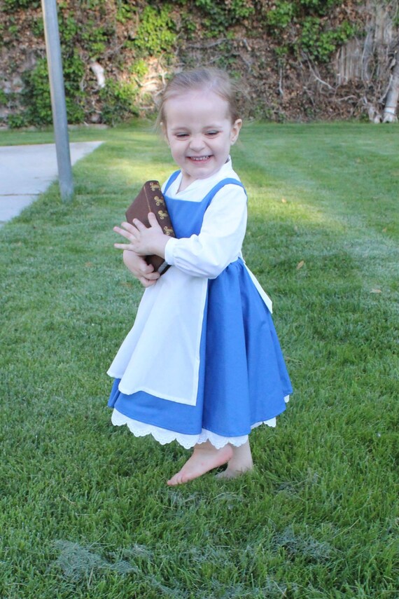 Belle Blue Dress Beauty And The Beast Provincial Peasant Dress Etsy Belle Blue Dress Beauty And The Beast Provincial Peasant Dress Etsy