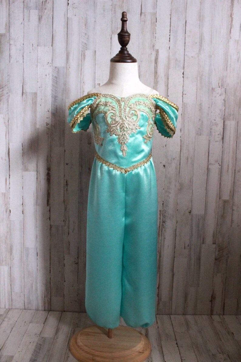 Aladdin Jasmin Prinzessin Kostüm Kleinkind Mädchen Kind Etsy