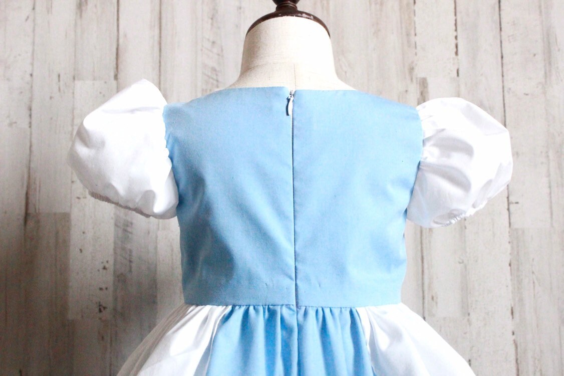 Everyday Cinderella Blue Washable Play Dress Toddler Girls - Etsy