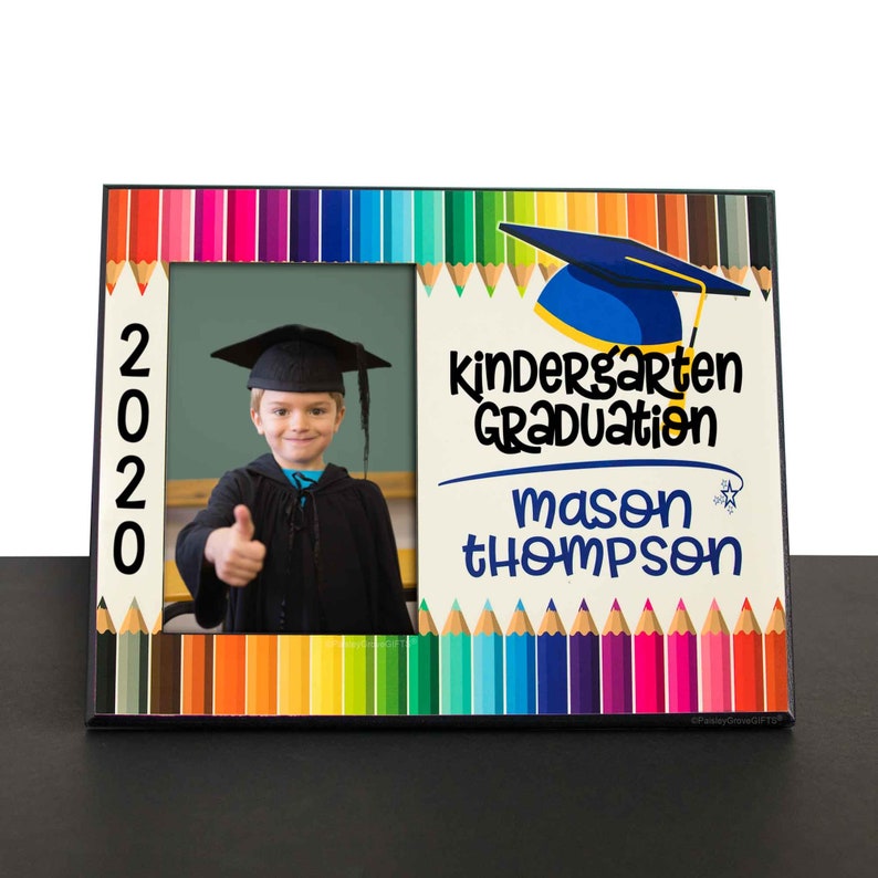 Download Kindergarten Graduation 2020 Frame Personalized Kids | Etsy