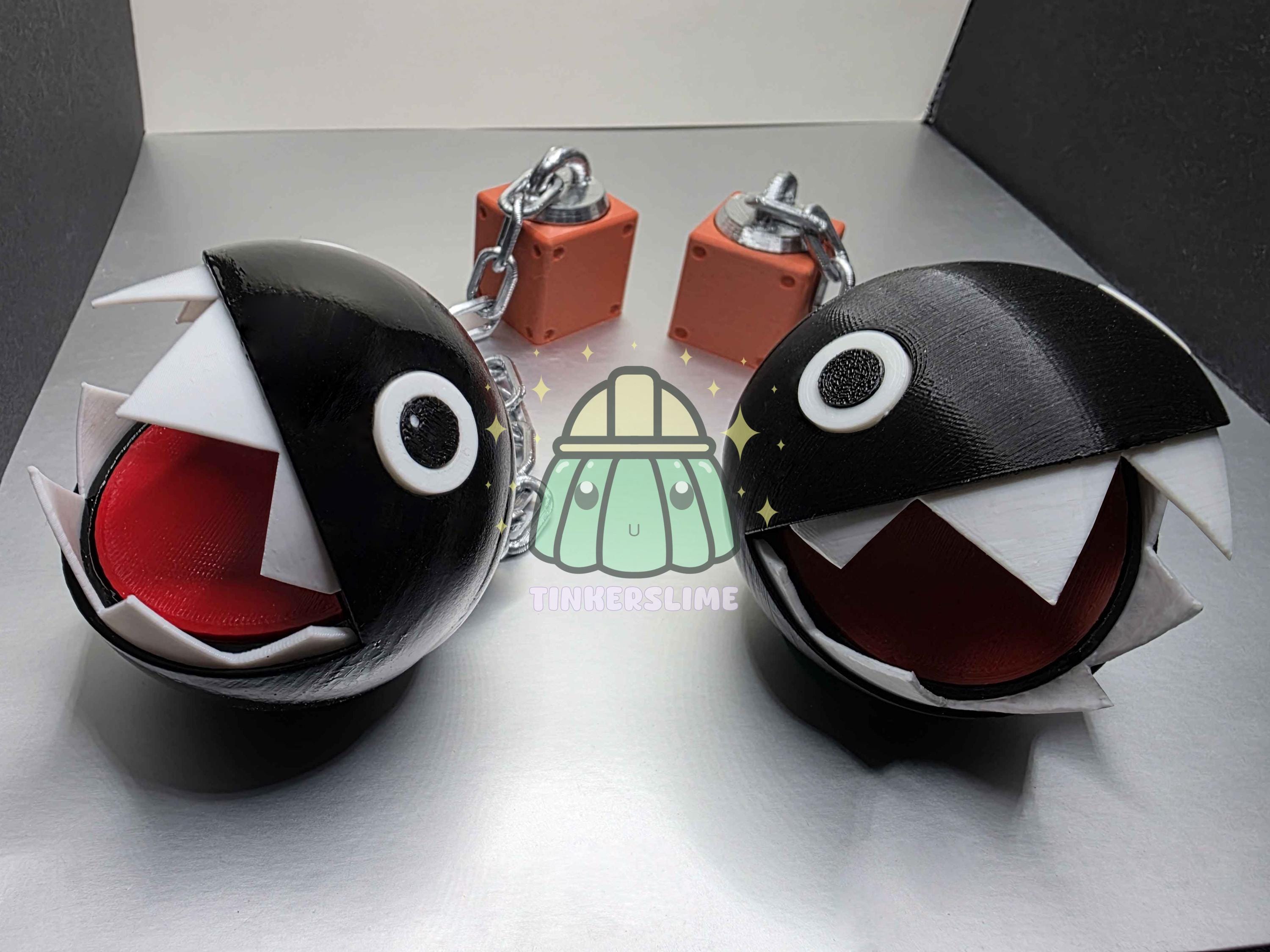 Super Mario Chain Chomp [3d-printed, Hand Painted, Collectible