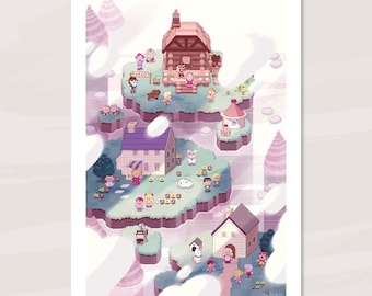 Impresión de la Madre Terrestre "Magicant"