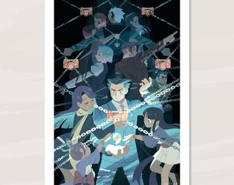 Ace Attorney Print &quot;Psychelock&quot;