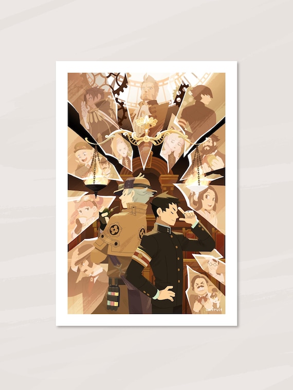 Great Ace Attorney Print "Dance of Deduction"
