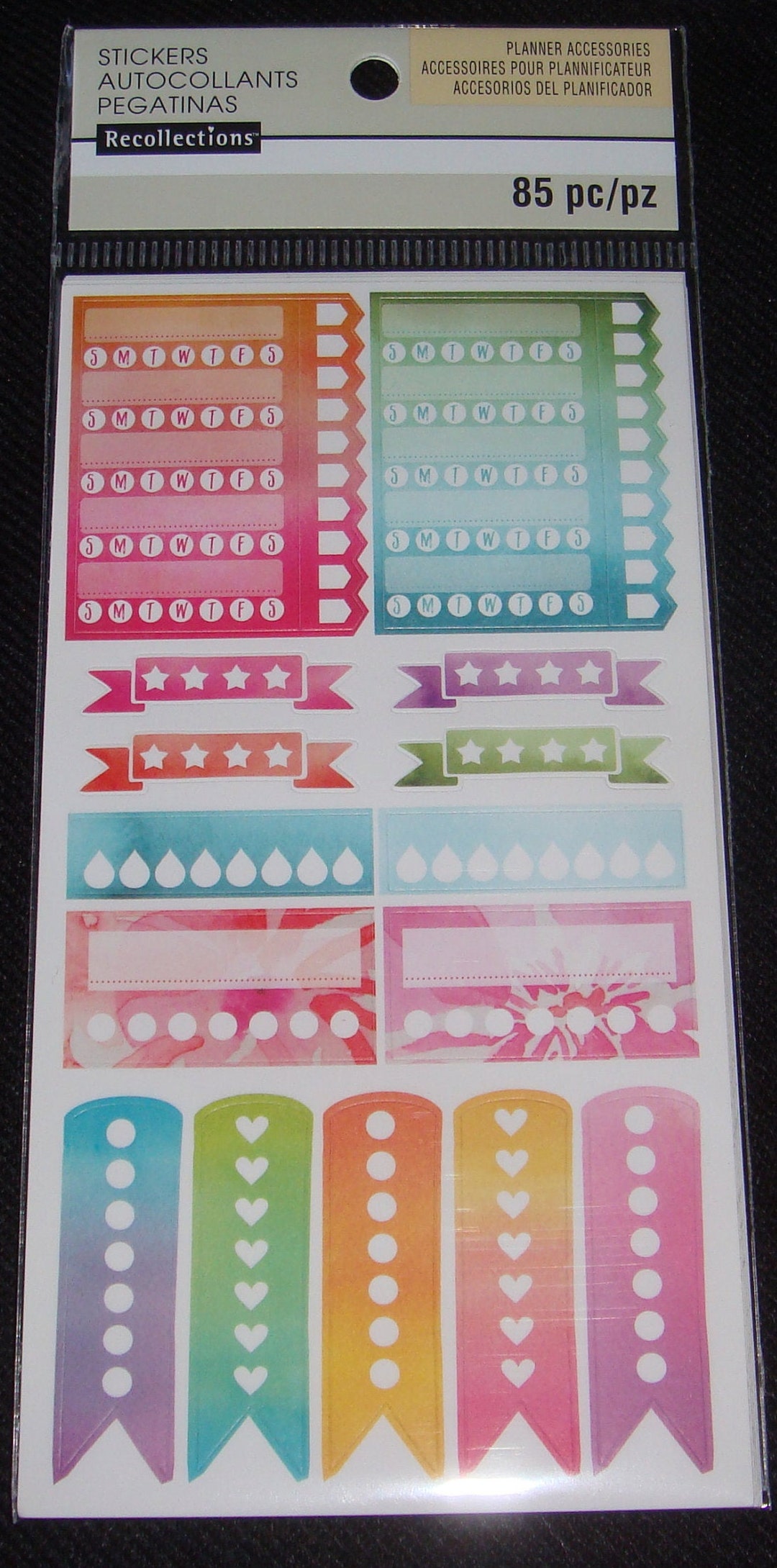 Recollections Label Sticker Template.pdf Recollections Planner Sticker Sheet-tabs - Etsy