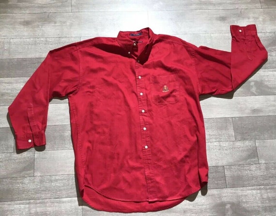 vintage polo button up