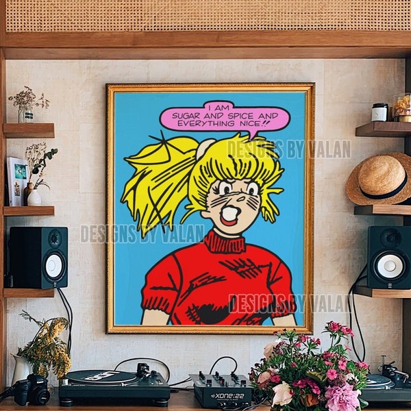 Riverdale et Archie Comics inspiré Betty Cooper Art Print - Je suis le sucre et les épices et tout est sympa !!