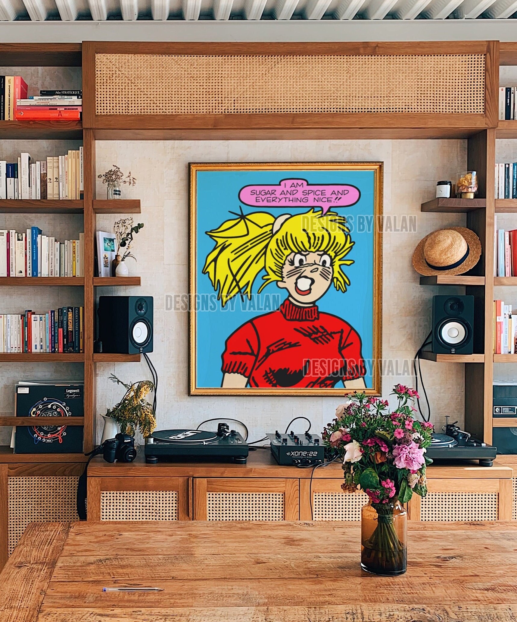 Riverdale and Archie Comics Inspired Betty Cooper Art Print - I am Sugar and Spice and Everything Nice!!