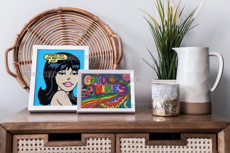 Riverdale Inspired Veronica Lodge Does Not Chase Boys Art Print