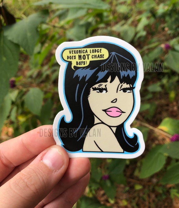 Riverdale Inspired Veronica Lodge Does Not Chase Boys Art Print