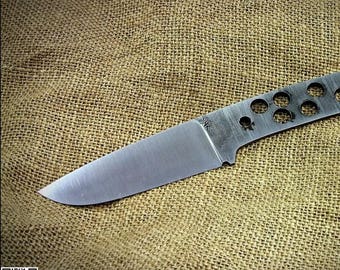Handgjord bushcraft knivblad blank - modell Kamrat