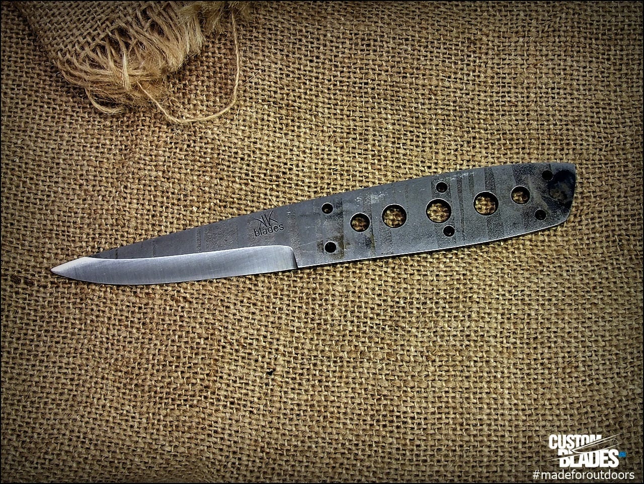 Handmade knife blade blank - model Strzyga